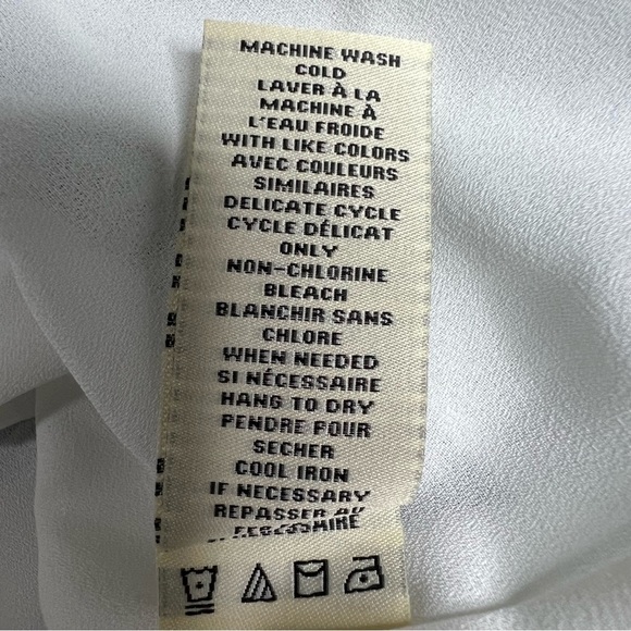 Max Studio shift dress v-neck neck tie geometric pattern midi dress size XS - Picture 3 of 9